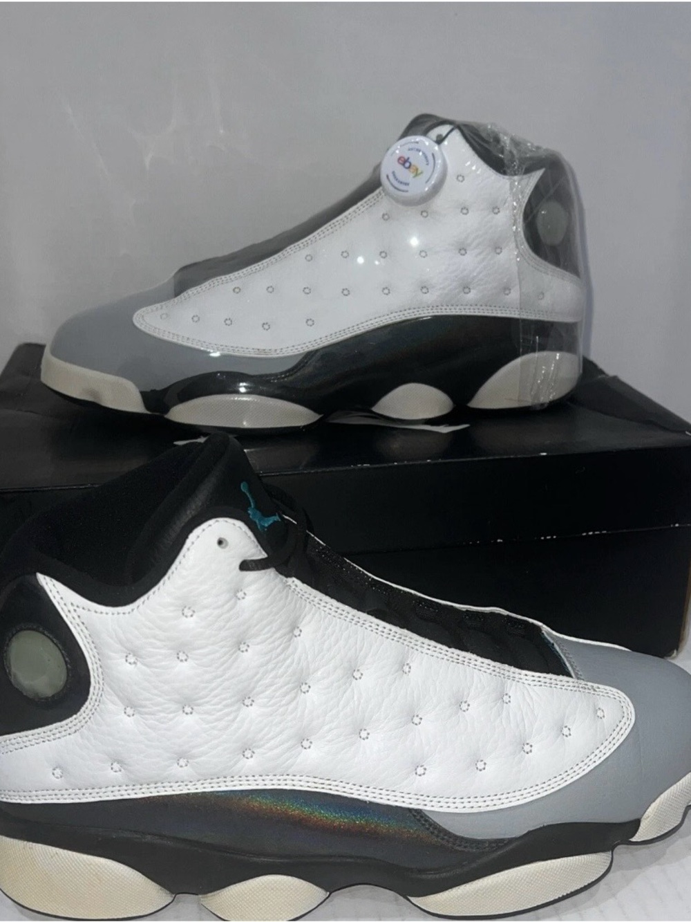 Size 10.5 - Air Jordan 13 Retro Barons With The Replacement Box